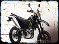 wr2 Yamaha A4 Photo Print Motorbike Vintage Aged