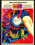 wrangler jeans jackets 1970s 2 Advert A4 Photo Print