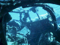 wreck aircraft blue1980s 1990s A4 Photo Print