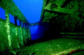 wreck ship blue1980s 1990s A4 Photo Print