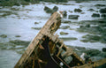 wrecked ship alaska Vintage A4 Photo Print