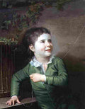 wright of derby Boy with Kite Art A4 Photo Print