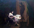 wright of derby Penelope Unravelling Her Web Art A4 Photo Print