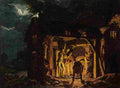 wright of derby iron forge Art A4 Photo Print