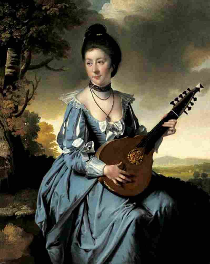 wright of derby mrs robert gwillym Art A4 Photo Print