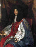 wrightjm Charles The Second in Garter Robes Art A4 Photo Print