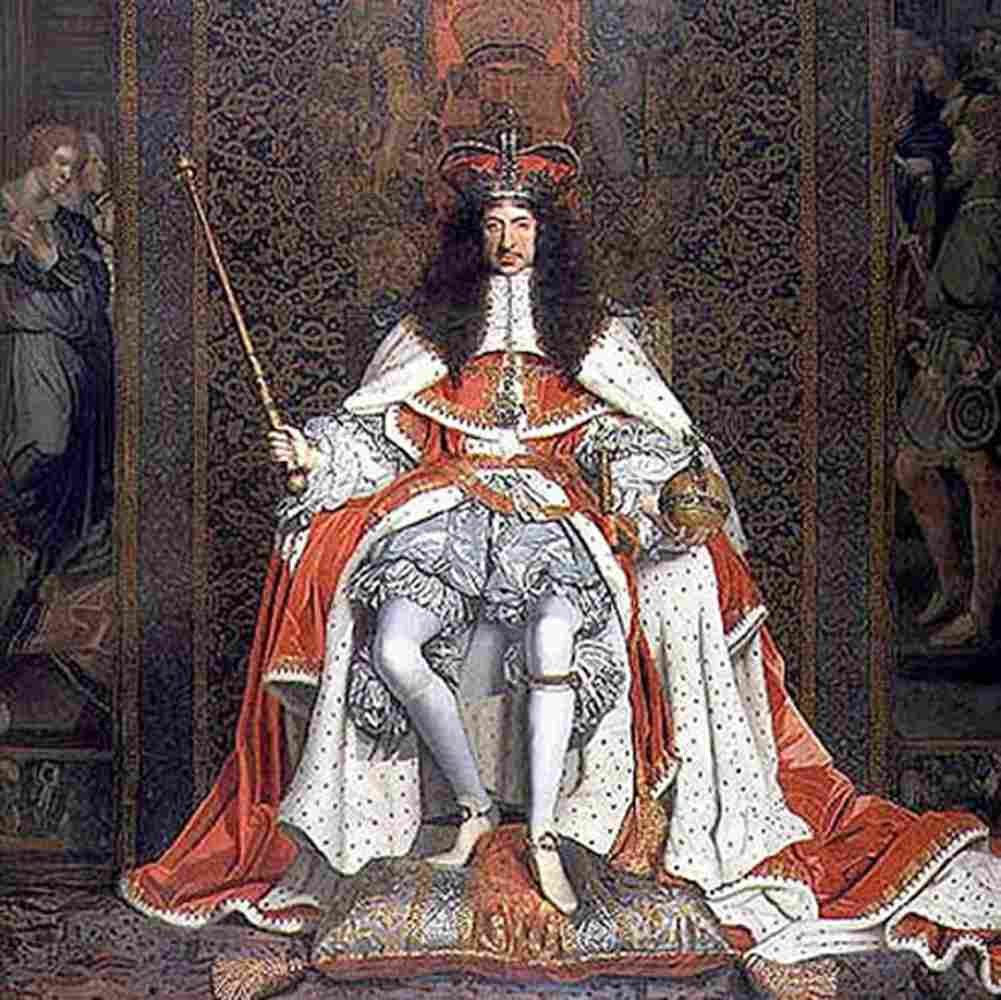 wrightjm Charles the Second of England Art A4 Photo Print