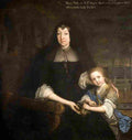 wrightjm Lady Mary Bagot And Grand Daughter Art A4 Photo Print