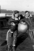 ww2 pilots dummy Vintage world war A4 Photo Print