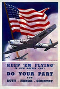 ww2BC Advert A4 Photo Print