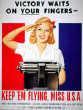 ww2W Advert A4 Photo Print