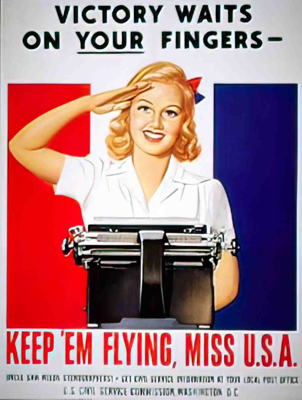 ww2W Advert A4 Photo Print