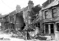 wwii bombing liverpool Vintage world war A4 Photo Print