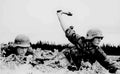 wwii combat defense Vintage world war A4 Photo Print