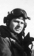 wwii pilot helmet Vintage world war A4 Photo Print