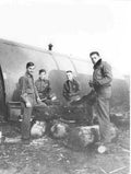 wwii shipping container Vintage world war A4 Photo Print