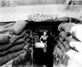 wwii surgery dugout Vintage world war A4 Photo Print