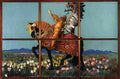 wyc Knight of Flowers Art A4 Photo Print