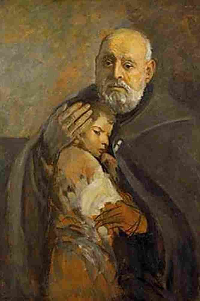wyc Portrait of a Saint Art A4 Photo Print