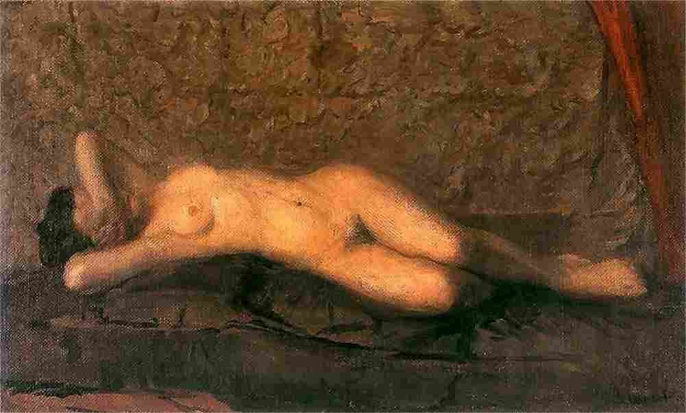 wyc Reclining Art A4 Photo Print