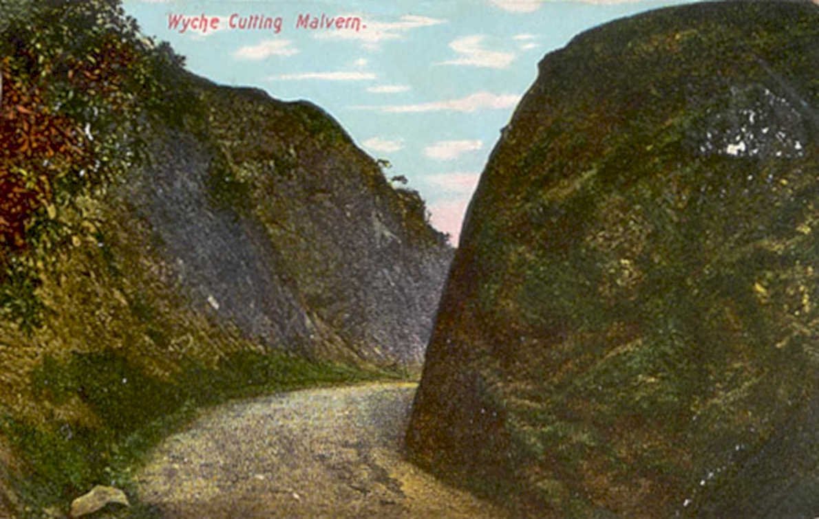 wyche cutting malvernVintage 1880s 1900s A4 Photo Print