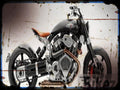 x132 hellcat speedster 1 A4 Photo Print Motorbike Vintage Aged