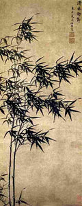 xia chang Clear Wind Strong Bamboo Joints Art A4 Photo Print