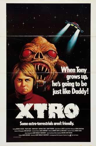 xtro  02 film star poster A4 Photo Print