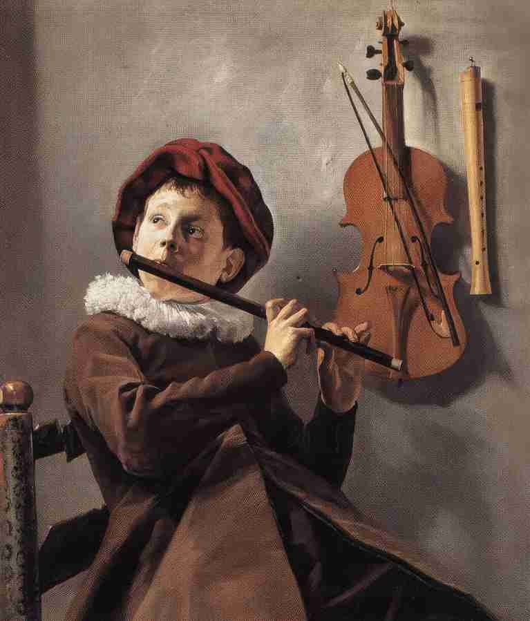 y flute 2 Art A4 Photo Print