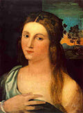 y woman Art A4 Photo Print