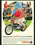 yamaha motorcycles 1960s 2 Advert A4 Photo Print