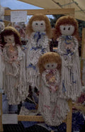 yarn dolls sale 1980s 1990s A4 Photo Print