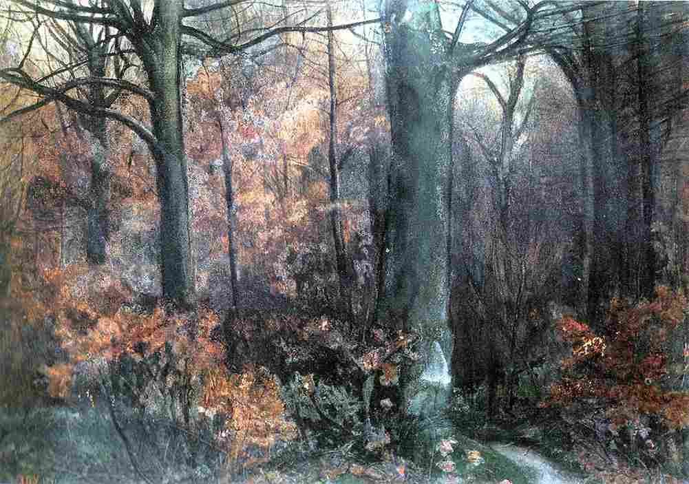 yeats Landscape Art A4 Photo Print
