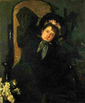 yeats john b The Artist s Daughter Lily Art A4 Photo Print