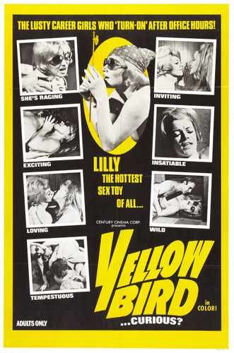 yellow bird  01 film star poster A4 Photo Print