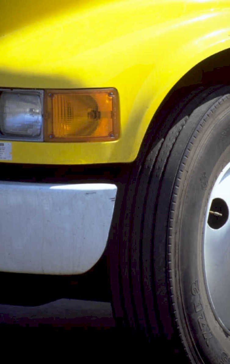 yellow blazer tire 1980s 1990s A4 Photo Print