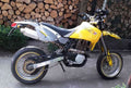 yellow ccm 604 supermoto A4 Photo Print