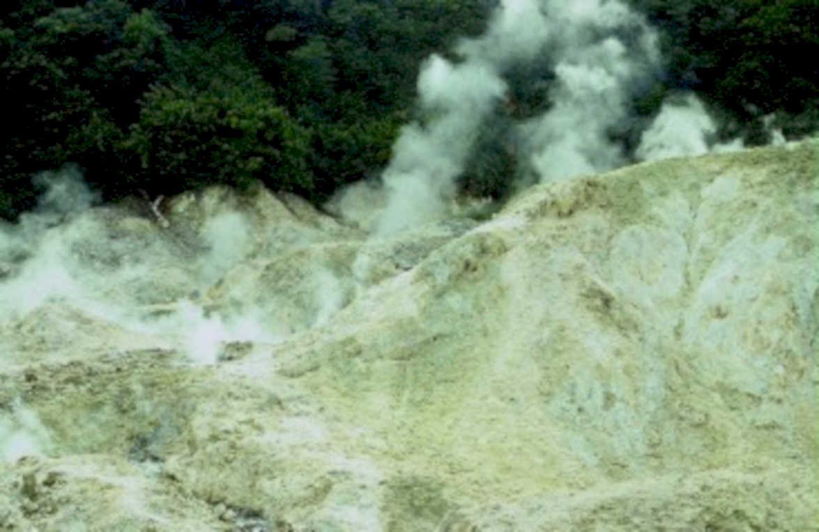 yellowstone fumaroles steam1980s 1990s A4 Photo Print
