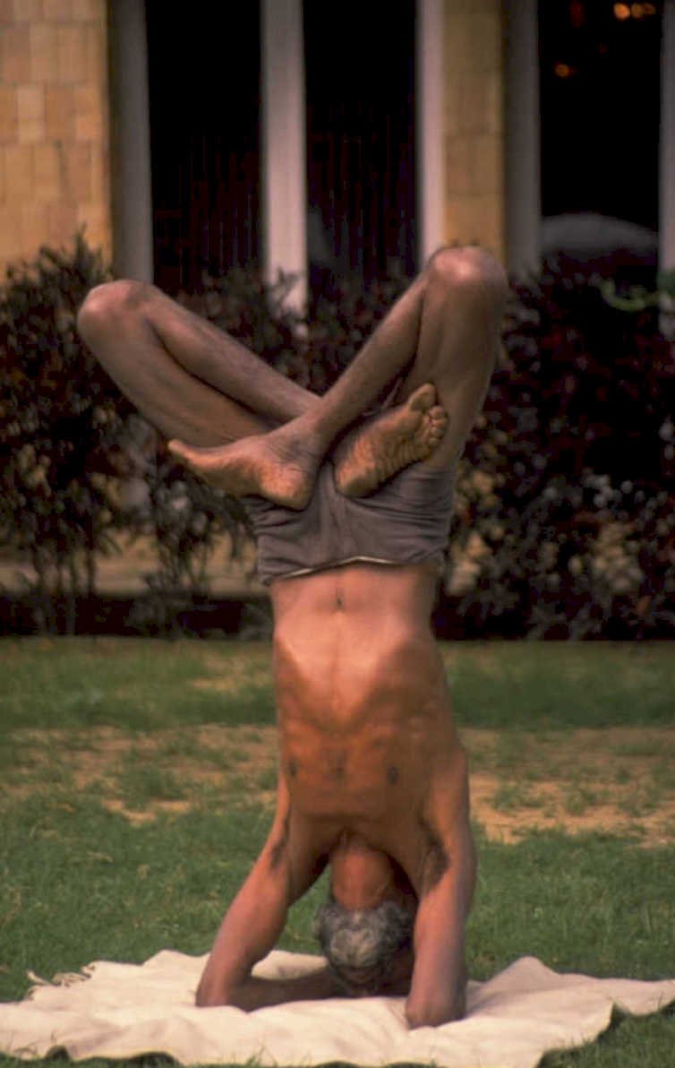 yoga suryasana india 1980s 1990s A4 Photo Print