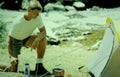yosemite camping tent Vintage A4 Photo Print