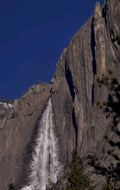 yosemite fall waterfall 1980s 1990s A4 Photo Print