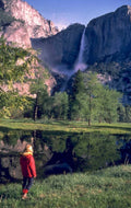 yosemite falls landscape 1980s 1990s A4 Photo Print