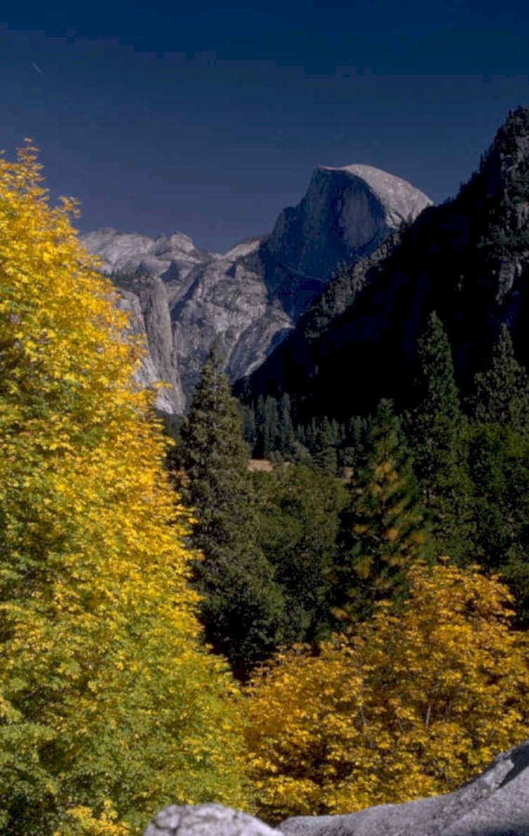 yosemite half dome 1980s 1990s A4 Photo Print 42
