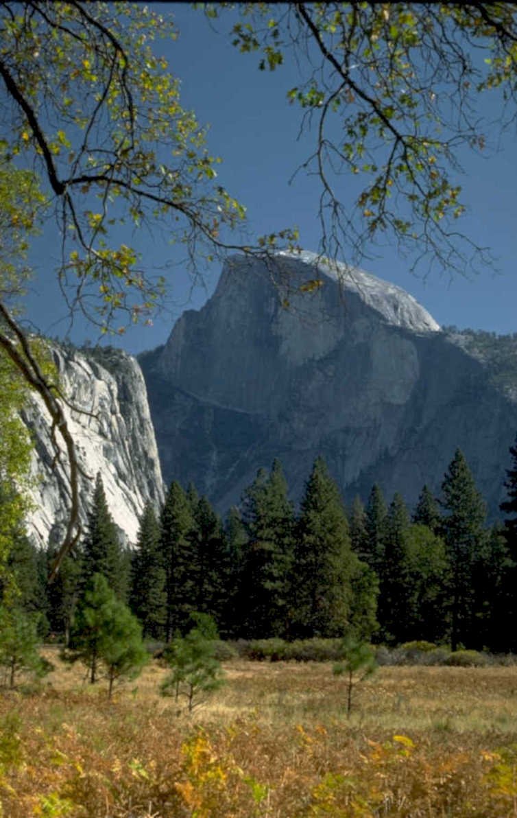yosemite half dome 2 1980s 1990s A4 Photo Print 42