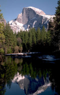 yosemite half dome 3 1980s 1990s A4 Photo Print