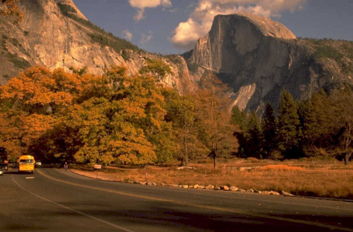 yosemite half dome 4 1980s 1990s A4 Photo Print
