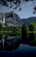 yosemite mirror lake 3 1980s 1990s A4 Photo Print