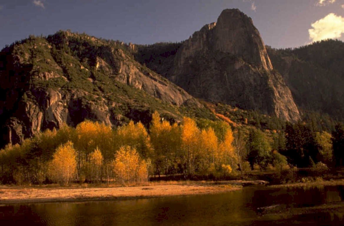 yosemite valley autumn 1980s 1990s A4 Photo Print