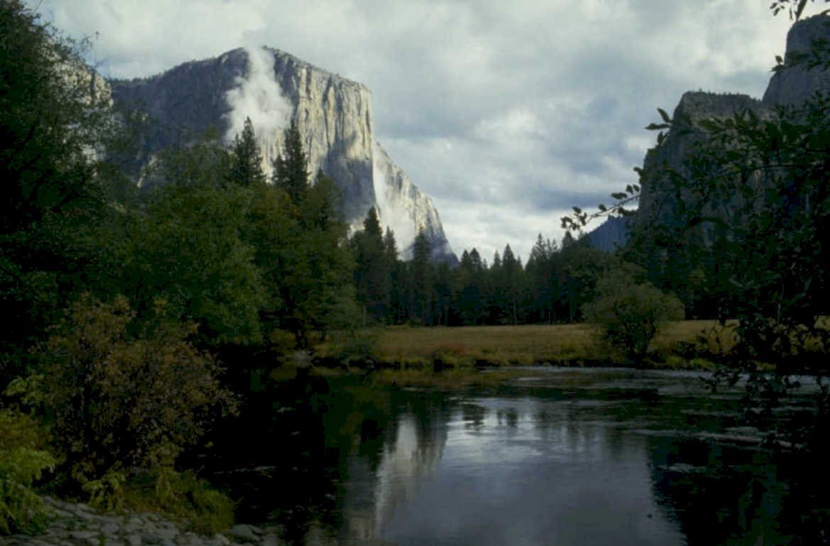yosemite valley elcapitan 1980s 1990s A4 Photo Print