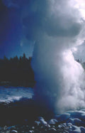 yosemite waterfall 1987 Vintage A4 Photo Print